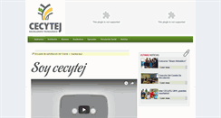 Desktop Screenshot of cecytejtecalitlan.edu.mx