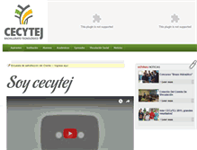 Tablet Screenshot of cecytejtecalitlan.edu.mx
